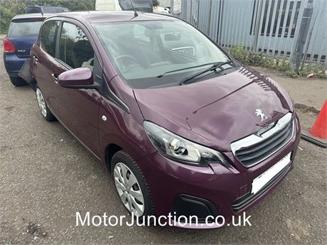 17 - PURPLE PEUGEOT 108 ACTIVE - EZW-NRY