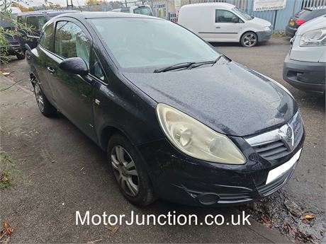 59 BLACK Vauxhall Corsa Active UNRECORDED - EZW-FZR
