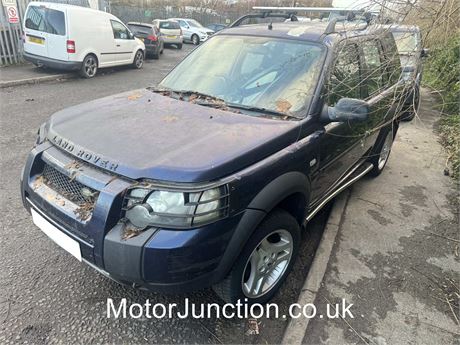 04 - BLUE Land Rover Freelander TD4 SE S/W  UNRECORDED - EZWGYX