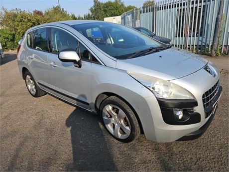 10 - SILVER PEUGEOT 3008 SPORT 120 UNRECORDED   - EZW-TNL