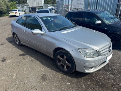 59 - SILVER MERCEDES-BENZ CLC180 KOMP SE  UNRECORDED EZW-XTU