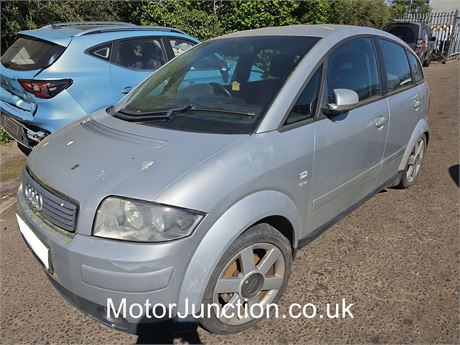 X SILVER Audi A2 SE UNRECORDED- EZWXUB