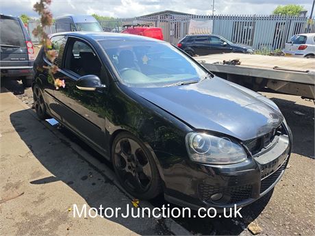 06 BLACK VOLKSWAGEN GOLF GTI   EZWVWT