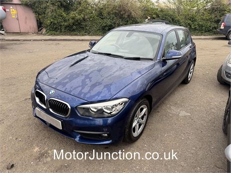 17 - BLUE BMW 118d SE  - EZWGXH