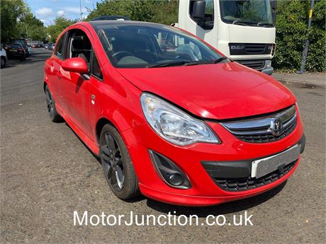 12 RED Vauxhall Corsa Limited Edition UNRECORDED-  EZWDDE