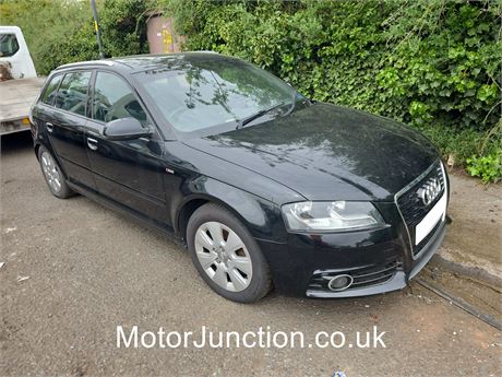 10 - BLACK Audi A3 Sportback S Line TDI UNRECORDED- EZWSWZ