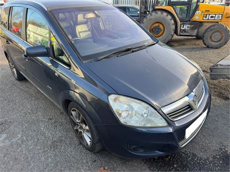 08 - BLUE VAUXHALL ZAFIRA ELITE CDTI 150 UNRECORDED - EZW-PVW