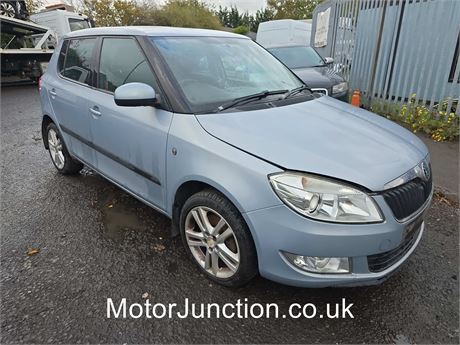 60 - BLUE Skoda Fabia Elegance TDI CR 105 UNRECORDED - EZW-MJK