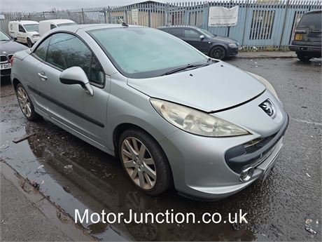 2007 - SILVER Peugeot 207 GT CC Auto UNRECORDED  - EZW-SSA