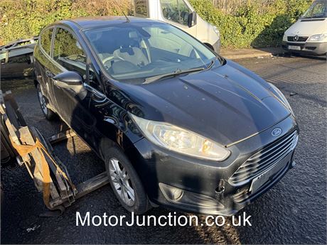 14 - BLACK Ford Fiesta Zetec UNRECORDED - EZWYCG