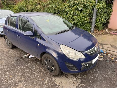 11 - BLUE VAUXHALL CORSA EXCLUSIV CDTI EFLEX UNRECORDED - EZW-OEE