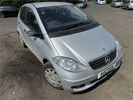 06 - SILVER MERCEDES A180 CDI CLASSIC SEUNRECORDED  - EZW-CLN