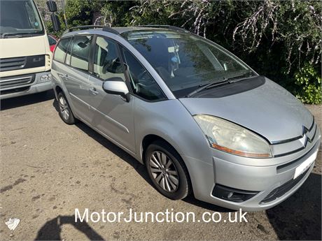 08 - SILVER Citroen C4 Picasso 7 VTR+ HDi Auto UNRECORDED  - EZWBYZ