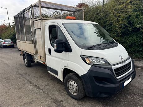 68 - WHITE PEUGEOT BOXER TIPPER  UNRECORDED - EZW-EVF