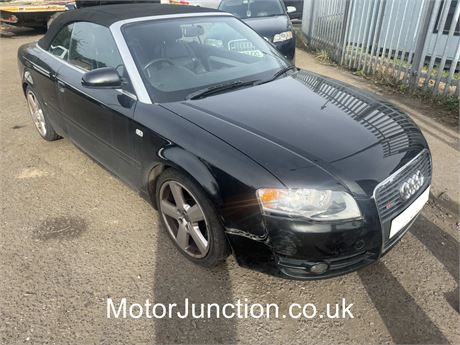 06 - BLACK Audi A4 S Line Convertible - EZWGXL