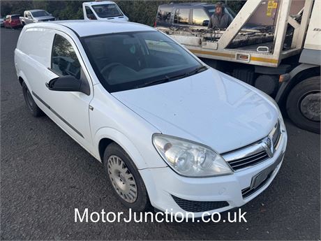 57 - WHITE Vauxhall Astra Club CDTI VAN UNRECORDED -  EZW-OJE