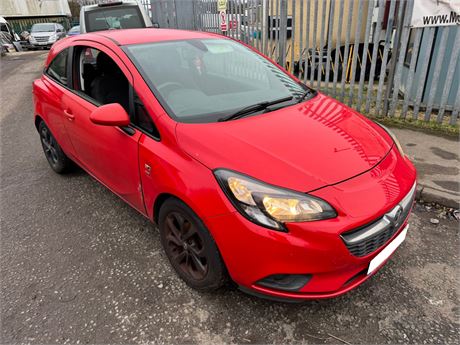 16 - RED VAUXHALL CORSA ENERGY AC ECOFLEX UNRECORDED - EZW-HRK