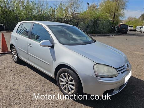 57 - SILVER Volkswagen Golf Match TDI 105 UNRECORDED  - EZWDXG