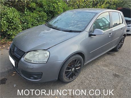 08 - GREY VOLKSWAGEN GOLF GT TDI 140 UNRECORDED  EZW-OBY