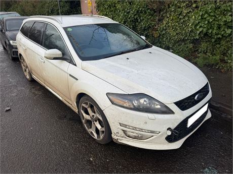 62 - WHITE FORD MONDEO TI-NUM X SPT TDCI AUTO  UNRECORDED - EZW-KLA