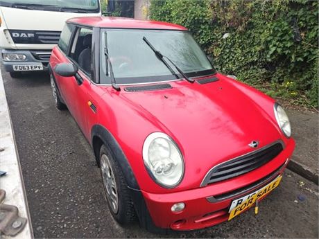 05 - RED MINI MINI ONE UNRECORDED  - EZW-KXN