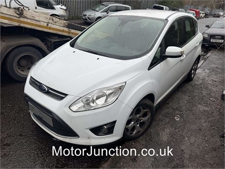 13 - WHITE Ford C-Max Zetec TDCI  UNRECORDED  - EZWUMC