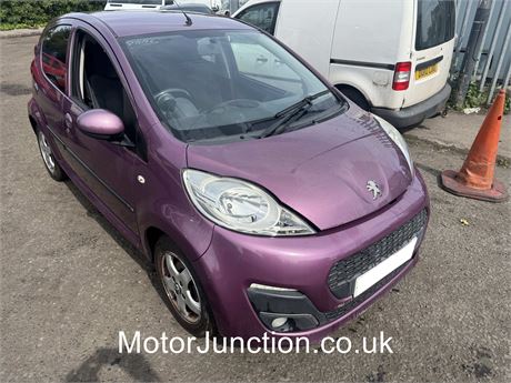 14 - PURPLE Peugeot 107 Allure  -  EZWKTG