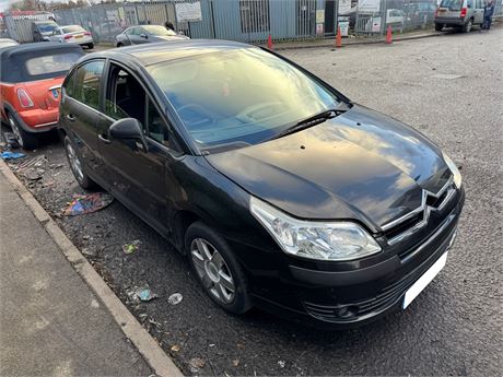 07 -	BLACK CITROEN C4 SX HDI AUTO  UNRECORDED - EZW-FYE