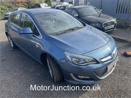 13 BLUE VAUXHALL ASTRA  SRI TURBO UNRECORDED EZW-ZCJ