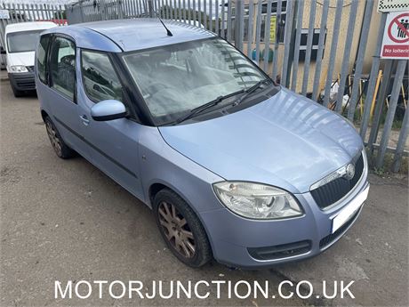 08 -BLUE SKODA ROOMSTER 2 TDI 105 UNRECORDED - EZW-DKF