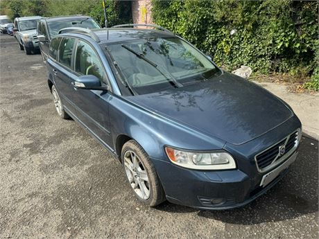 08 - BLUE VOLVO V50 SE D  UNRECORDED - EZW-VLR