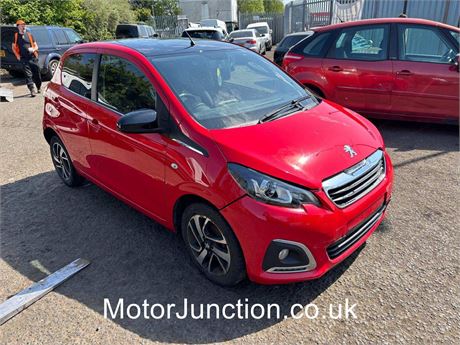 70 - RED PEUGEOT 108 ALLURE  - EZWXDR