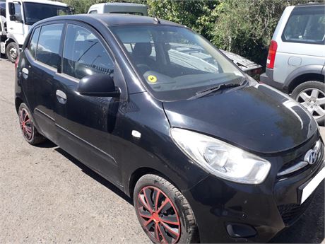 61 - BLACK HYUNDAI I10 CLASSIC  UNRECORDED - EZW-SDU