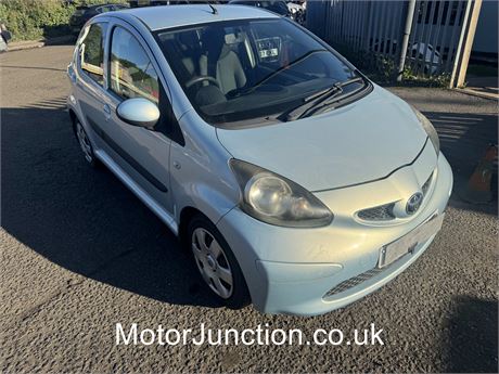 56 - BLUE Toyota Aygo+ VVT-i  UNRECORDED  - EZW-WME