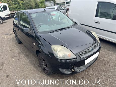 08 - BLACK FORD FIESTA ZETEC CLIMATE UNRECORDED - EZW-TVN