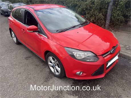13 - RED Ford Focus Zetec TDCi  - EZWWXV