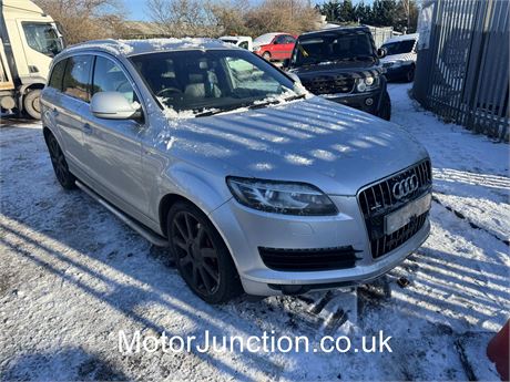 09 - SILVER Audi Q7 S Line TDI Quattro Auto UNRECORDED- EZWAVU