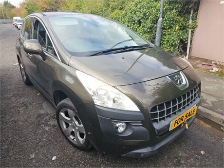 60 - BROWN PEUGEOT 3008 SPORT HDI S-A  UNRECORDED - EZW-YPO