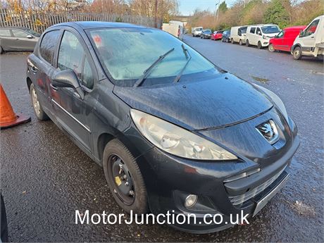 12 - BLACK Peugeot 207 Sportium Hdi UNRECORDED - EZWGDF