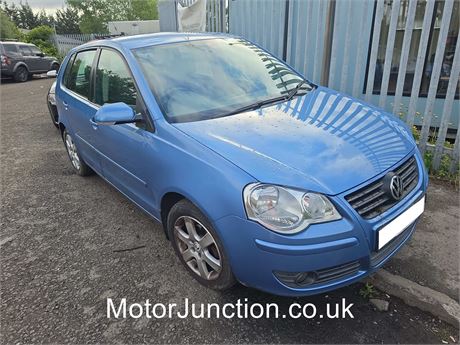 08   BLUE Volkswagen Polo Match TDI 70 UNRECORDED - EZWFLW