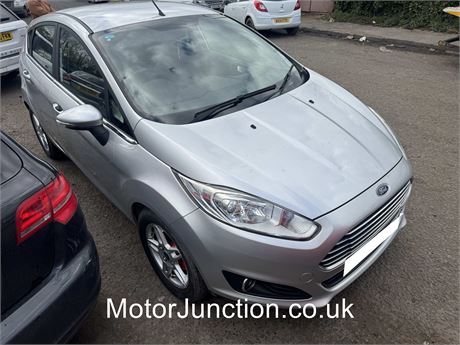 13 - SILVER Ford Fiesta Zetec Auto UNRECORDED  - EZWBZG