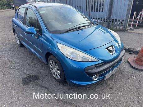 57 - BLUE Peugeot 207 M:Play UNRECORDED  - EZWJVG