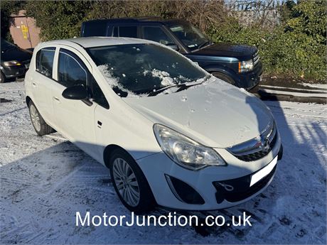63 - WHITE Vauxhall Corsa Energy ecoFLEX UNRECORDED - EZWXUF