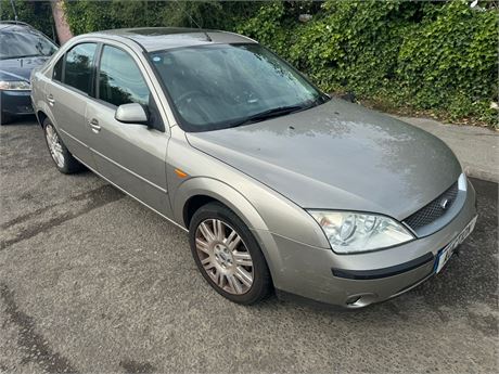 03- SILVER FORD MONDEO GHIA X AUTO UNRECORDED - EZW-BKU