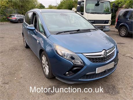 62 BLUE Vauxhall Zafira Tourer SE CDTi ecoFLEX S/S UNRECORDED  EZWHHY