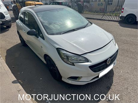 65 - WHITE VAUXHALL CORSA LIMITED EDITION UNRECORDED EZW-JCX