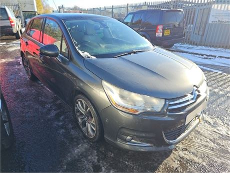 60 - GREY CITROEN C4 EXCLUSIVE - EZW-BNO