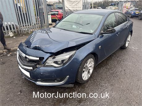 65 BLUE Vauxhall Insignia SRi Nav S/S UNRECORDED - EZWGBY