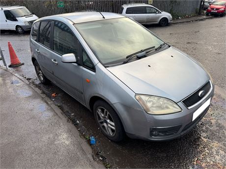 55 - SILVER FORD FOCUS C-MAX ZETEC UNRECORDED - EZW-VDC