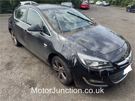62 - BLACK Vauxhall Astra Sri UNRECORDED - EZWHKP